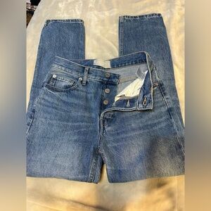 Everlane Blue Slim Jeans with Classic Denim Appeal Ankle